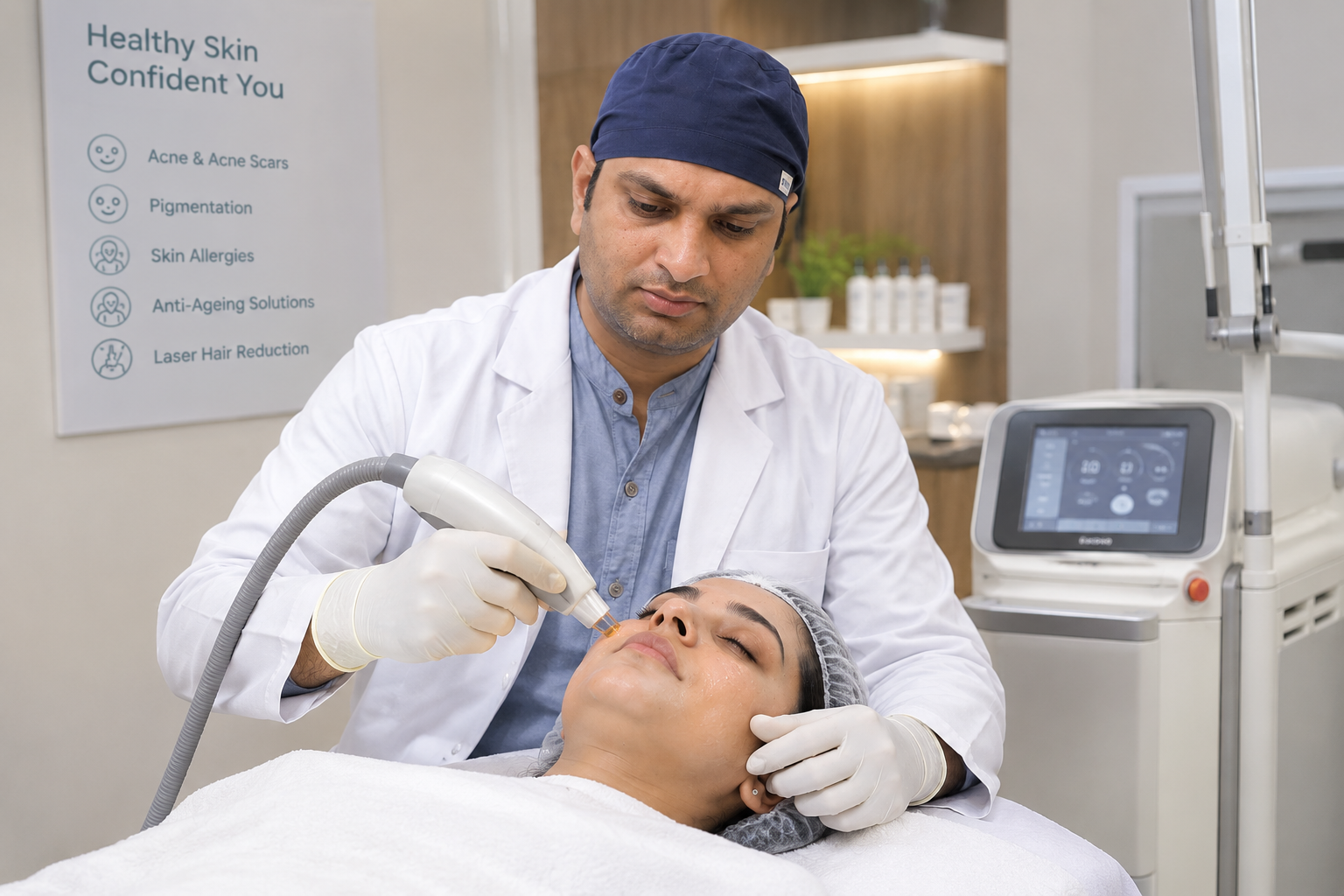 Skin, hair and laser treatment at Sharanya Skin and Aesthetic Clinic, West Delhi