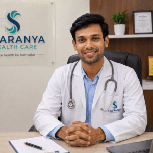 Dr. Nitin Yadav, ENT doctor at Sharanya Healthcare, Uttam Nagar